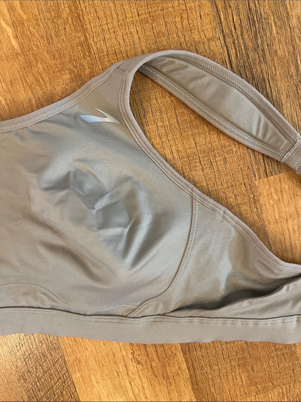 Brooks Neutral Taupe Athletic Sports Bra